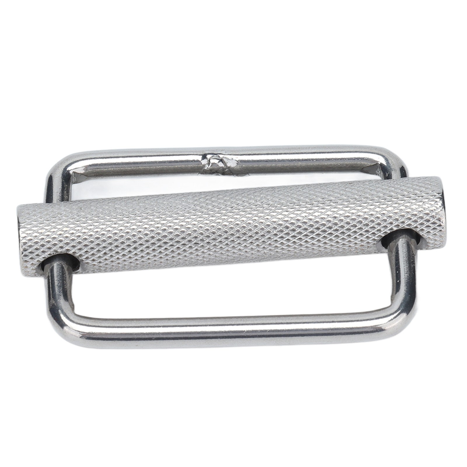 2Pcs Slide Buckle 316 Stainless Steel Rectangle Adjustable Knurled Roller Be CHU