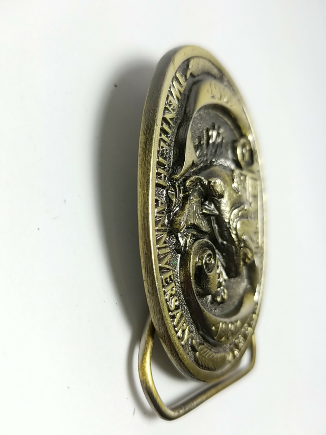 1987 Bass Anglers Sportsman Society USA Belt Buckle