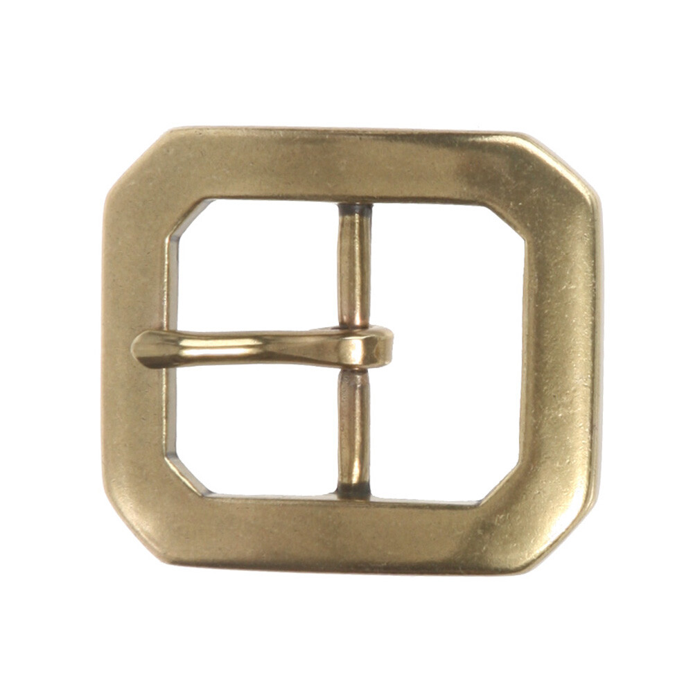 1 1/8&Prime; (30 mm) Nickel Free Single Prong Hexagon Belt Buckle