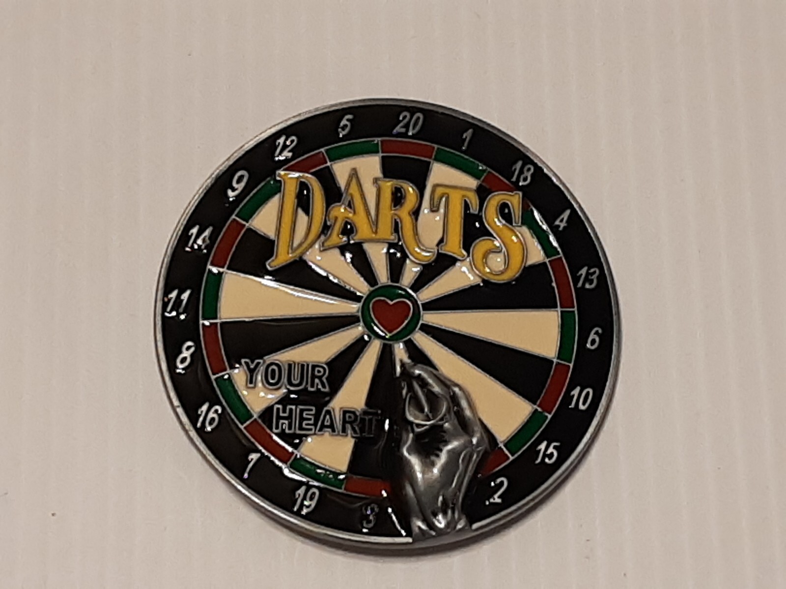 DARTS DART BOARD Metal Belt Buckle