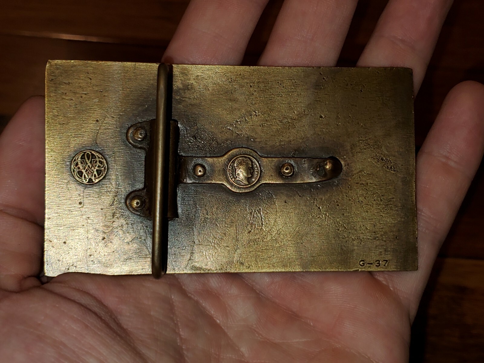Vintage Belt Buckle Colt 44 Cal Model 1860 Army America&rsquo;s Pioneer Heritage