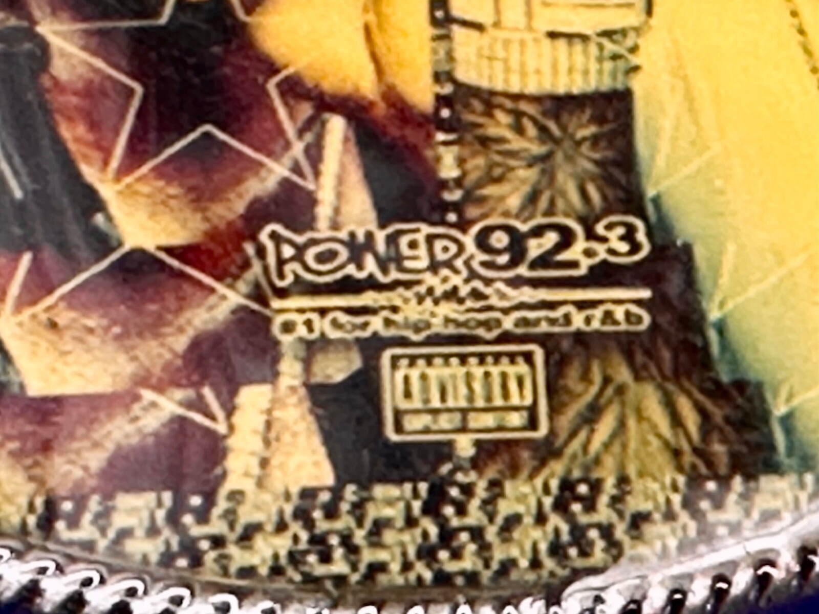 Power 92.3 Radio Station for Hip Hop & R&B Chicago Artist Promotion Belt Buckle