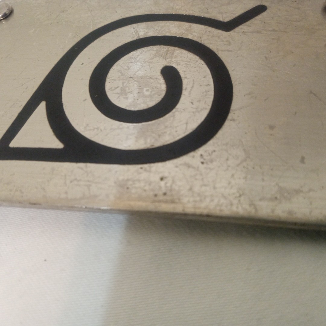 Naruto Uzumaki Belt Chrome buckle 2002 Masashi Kishimoto