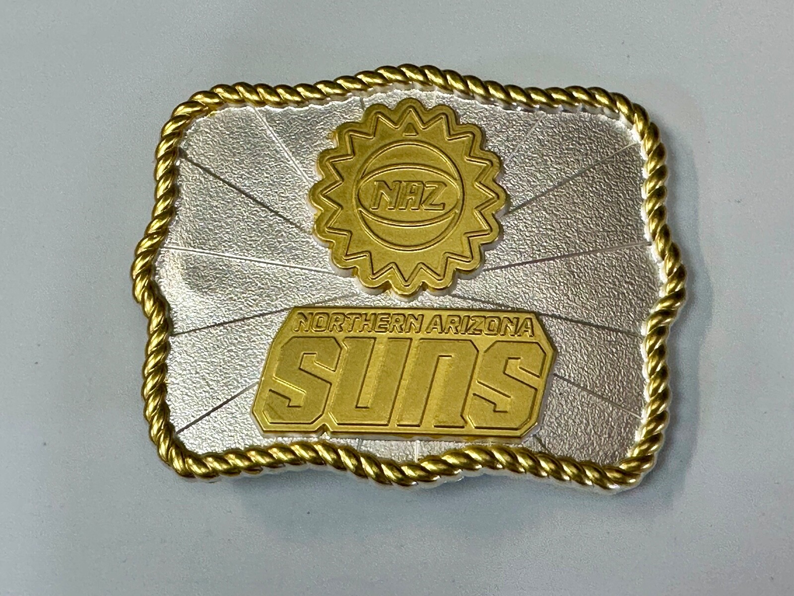 Northern Arizona Suns Naz Nba G League Basketball Nos In Wrap Belt Buckle