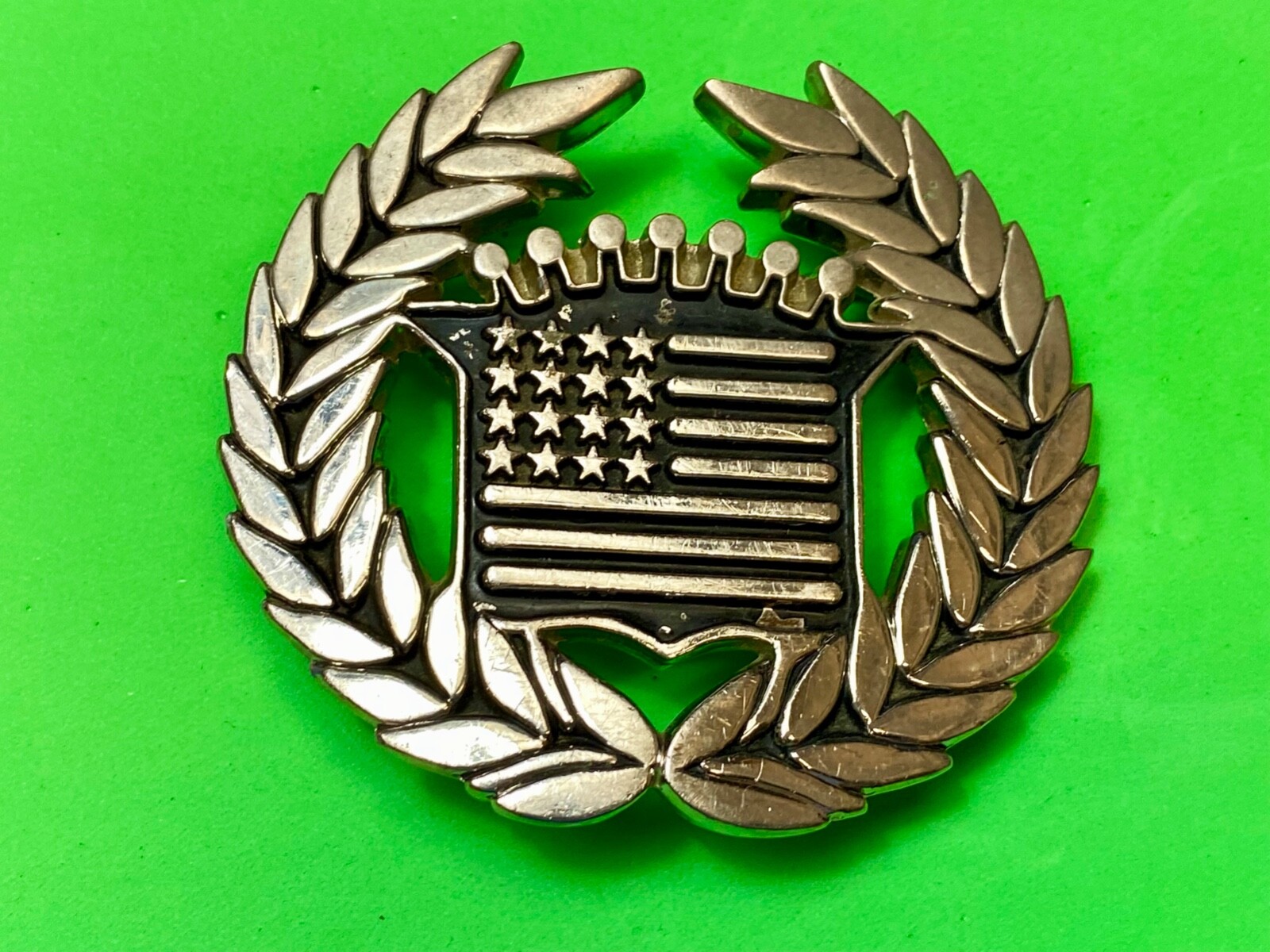Vintage Cadillac Emblem Flag Chrome Color Belt Buckle Byfamous Stars And Straps