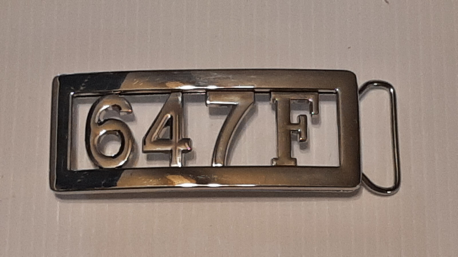 647F (drunk In Public) CUSTOM Belt Buckle Put ANY LETTERS &/OR NUMBERS on Buckle