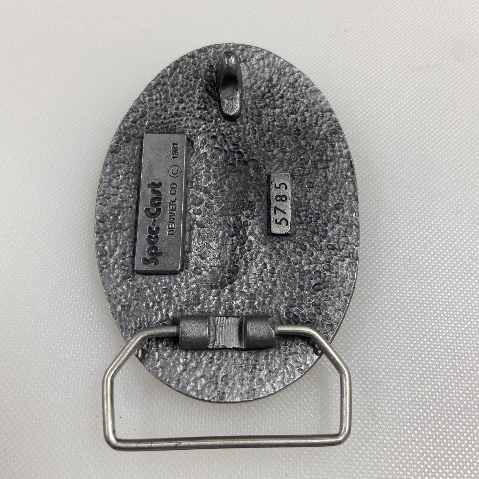 Numbered Western Rodeo Belt Buckle Bucking Horse & Cowboy for 1 3/4&Prime; Belt Max.