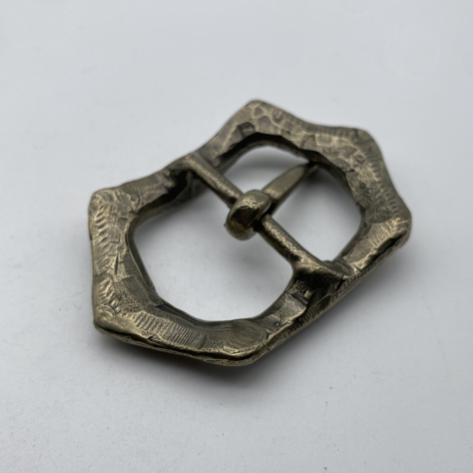 Antique Copper Casted Buckle,Retro Brass Plain Buckle