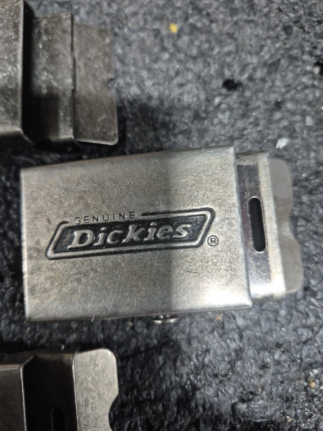 Vintage Genuine Dickies Replacement Metal Belt Buckle