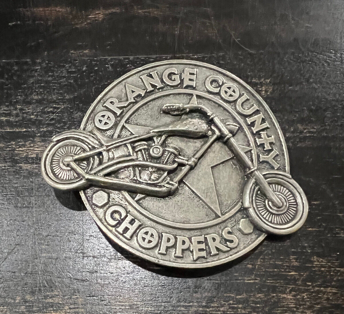 Orange County Choppers Belt Buckle – Vintage looking- Officially Lic- New