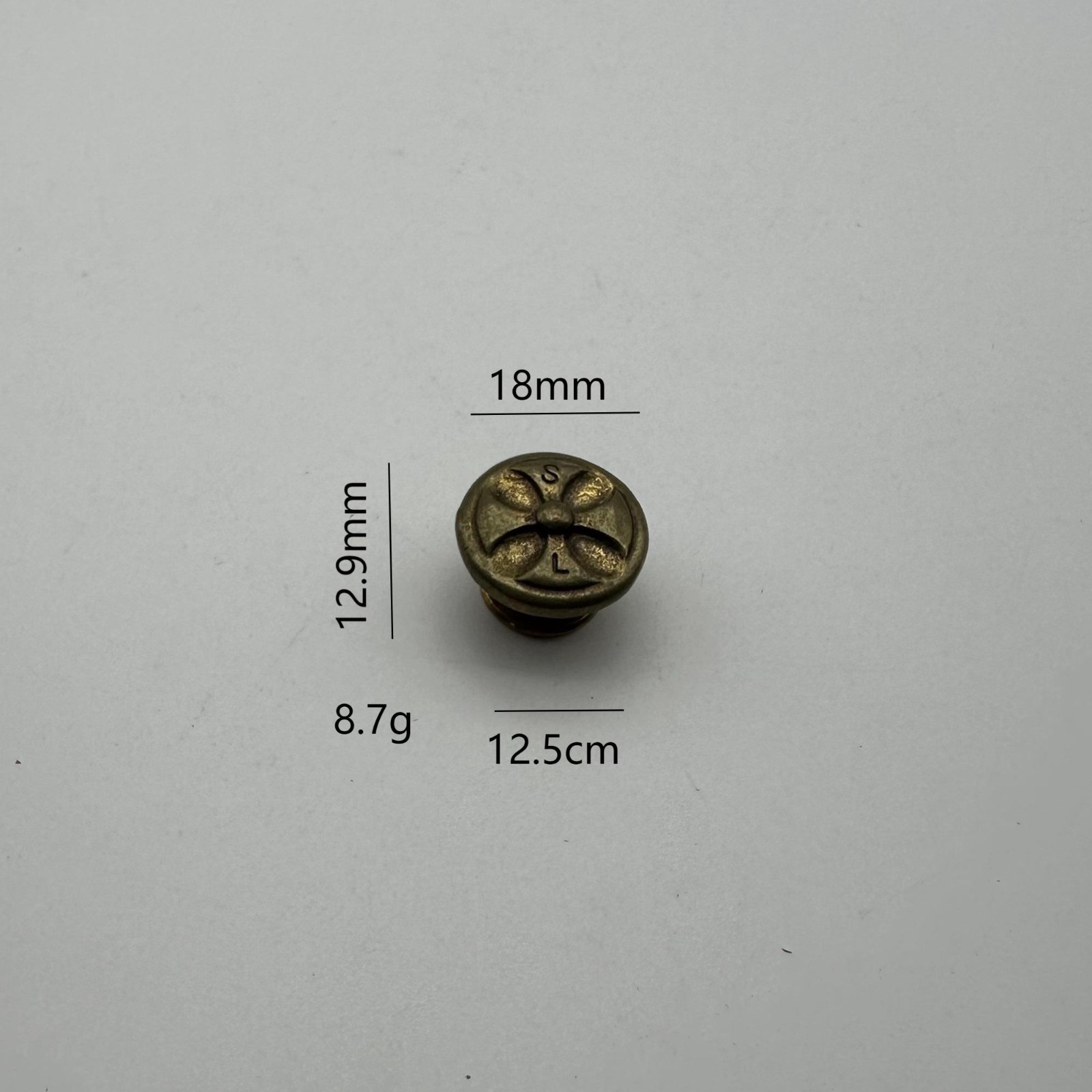 Antique Silver Copper Button For Denim Jeans,Fabric Hats Decorative Buttons lot