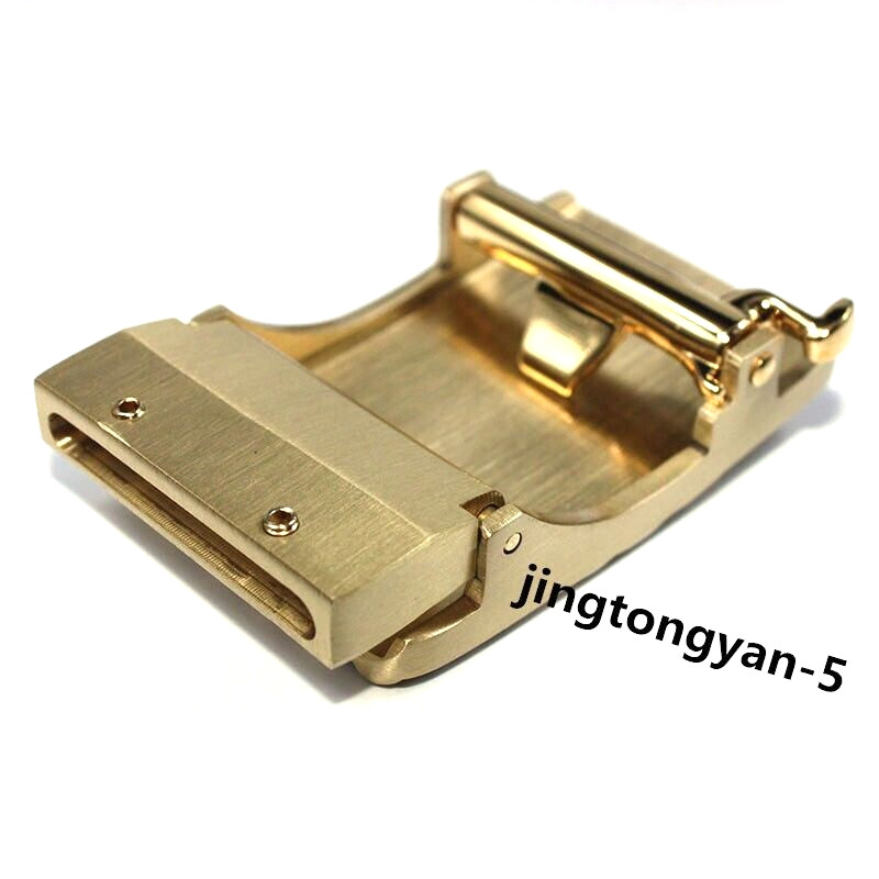 Solid Brass « Goat » Belt Buckle Automatic Belt Buckles Fits For 35mm Wide Belt