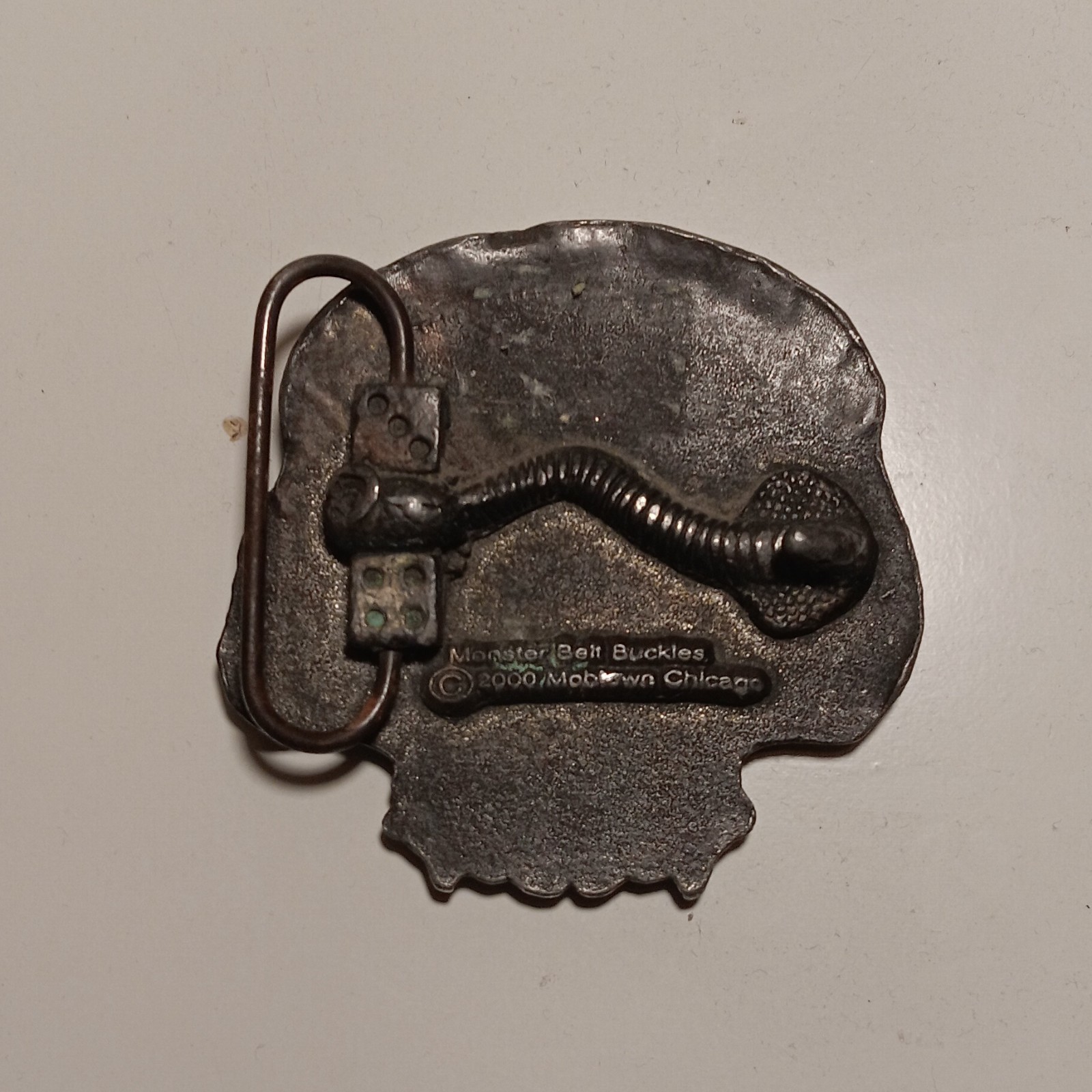 « Digital Skull » Monster Belt Buckles ©2000 Mobtown Chicago
