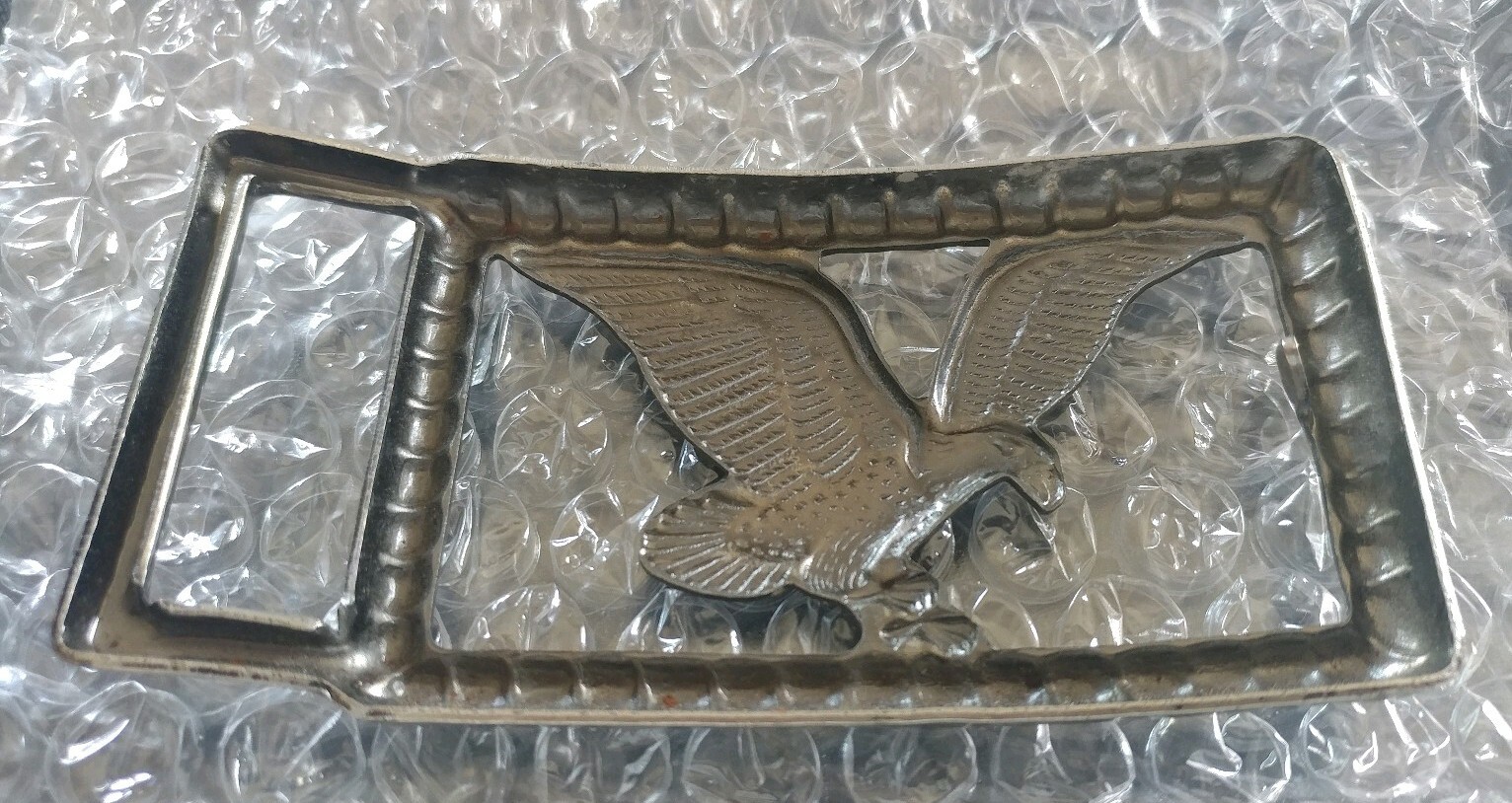 EAGLE HAWK BIRD FLIGHT FLYING SOARING CUTOUT DESIGN BELT BUCKLE