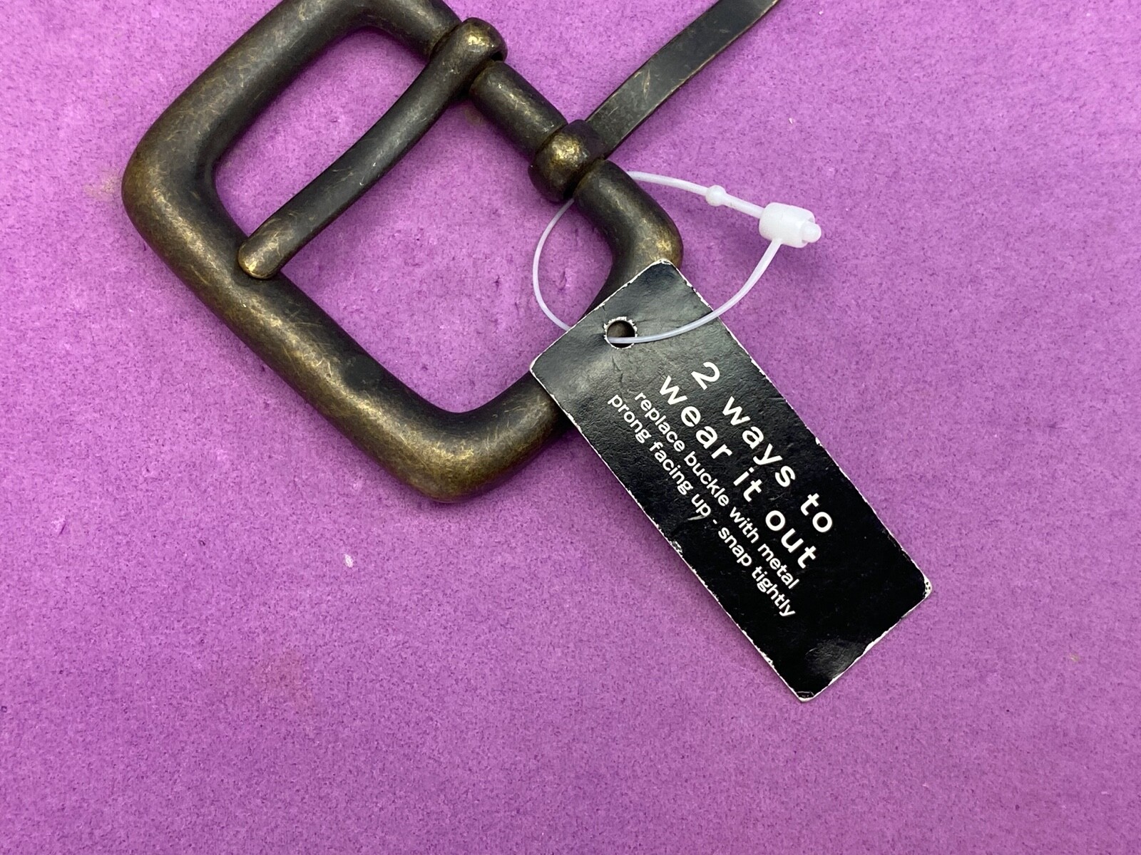 Simple Replacement 2000&rsquo;s Belt Buckle By Relic