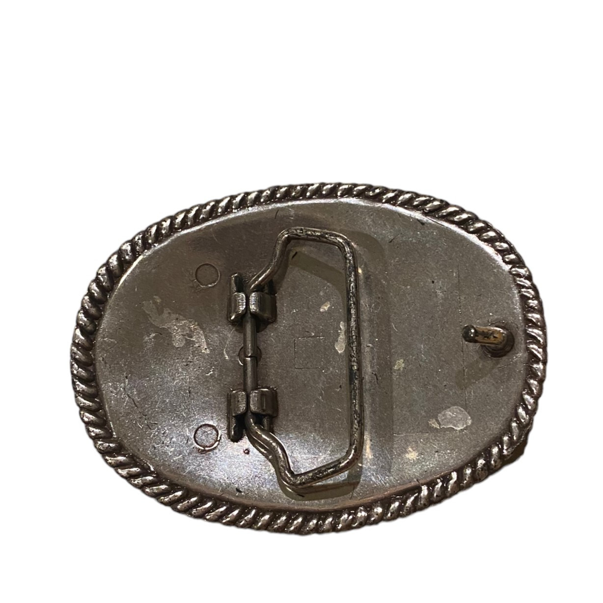 Women&rsquo;s Cross Belt Buckle Silver Tone Western Rhinestones White Black