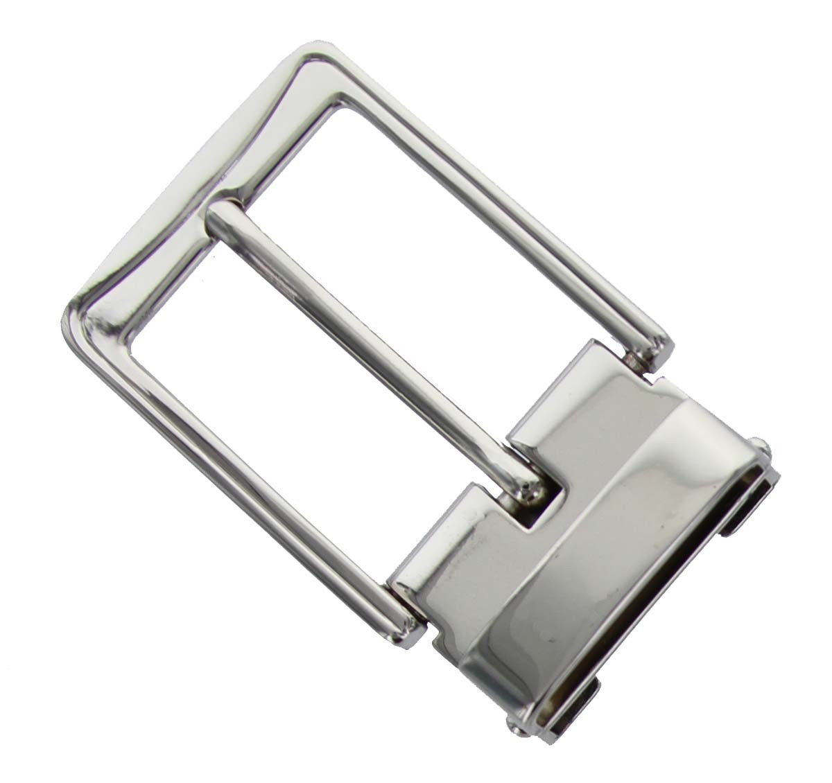Belt Buckle Antique Silver Tone Clamp on Buckle fit&rsquo;s 1-3/8 inch (35mm) Wide