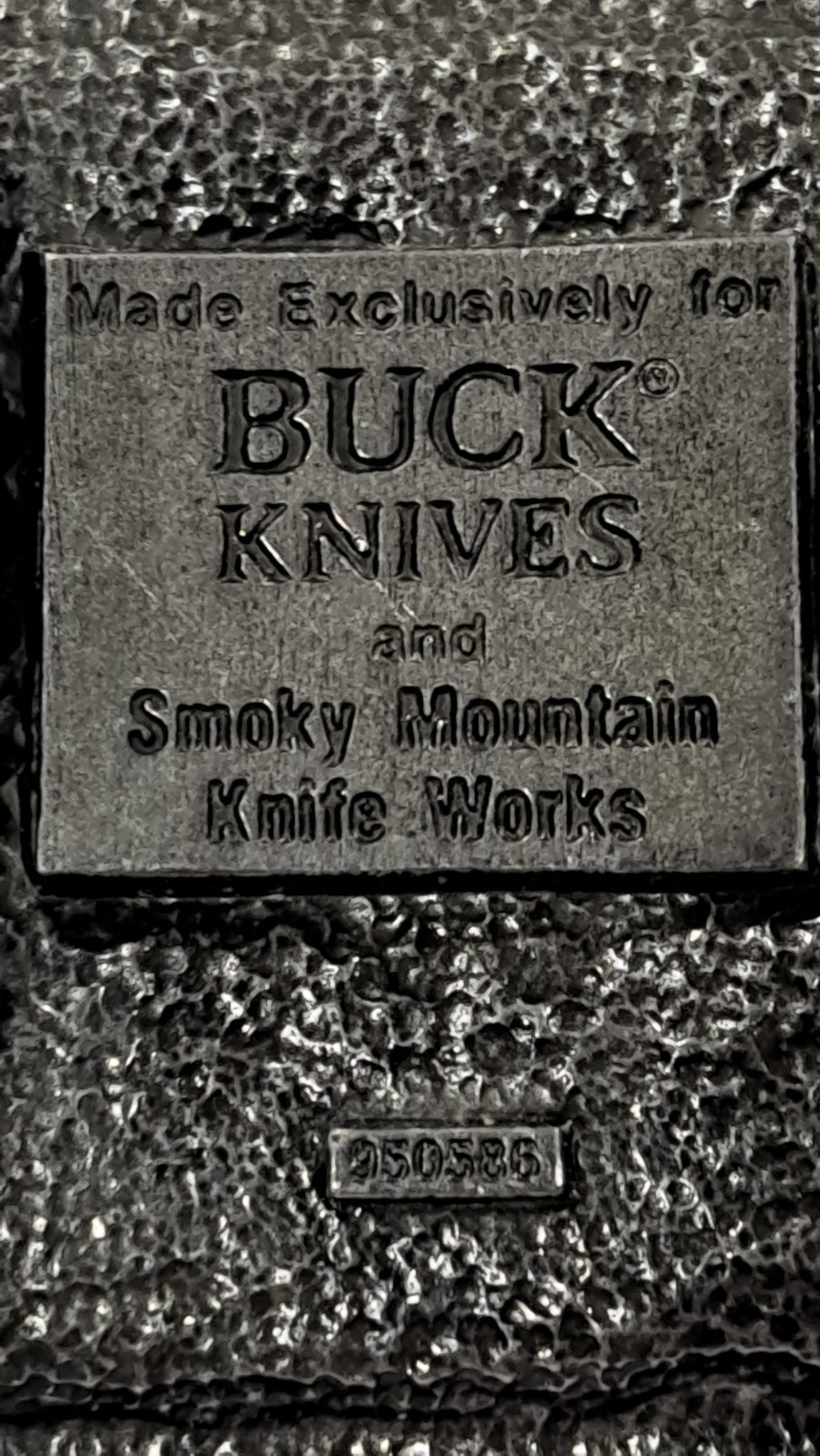 Buck Knives Silver Metal Belt Buckle Antique Finish 1.5in Logo MPN 950536