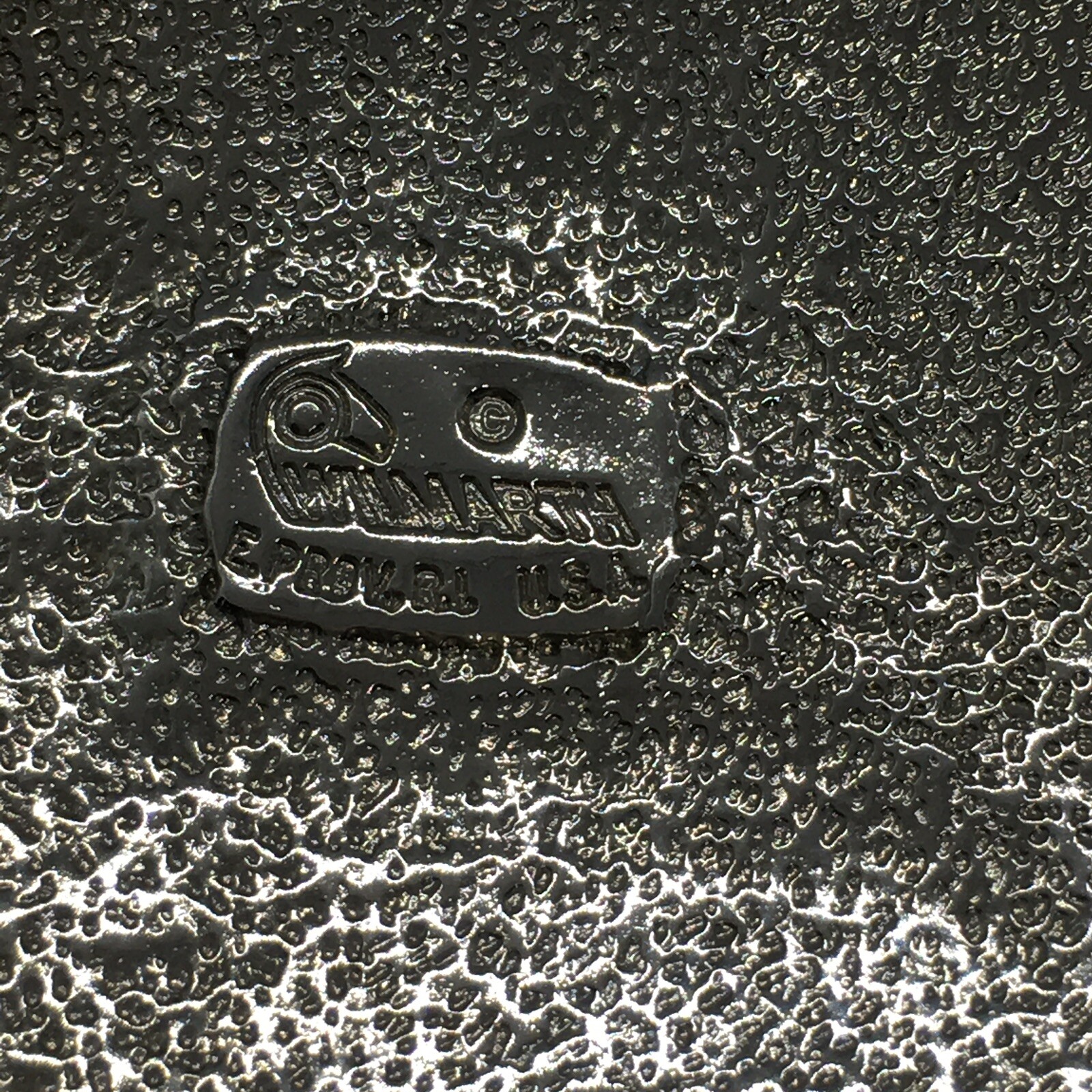 NEW WALMART Made In U S Engraved BELT Steel Brass 3.5 Inch By 2.5 Inch