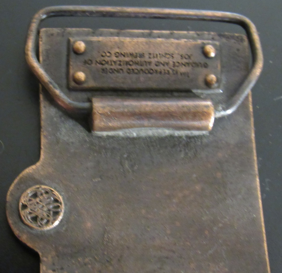 Vintage Old Milwaukee Beer Solid Metal Belt Buckle Schlitz Brewing 80&rsquo;s