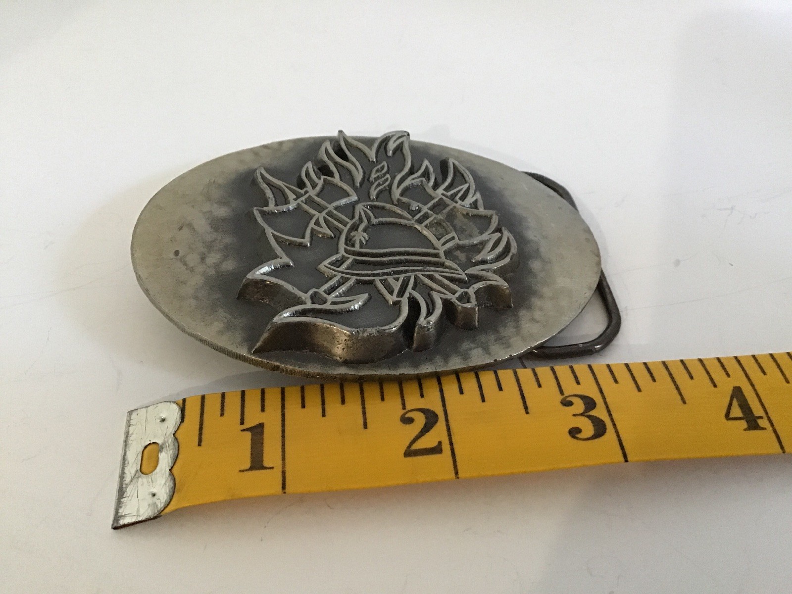 Tanside Men&rsquo;s Belt Buckle Firefighters Made In USA Great DD162