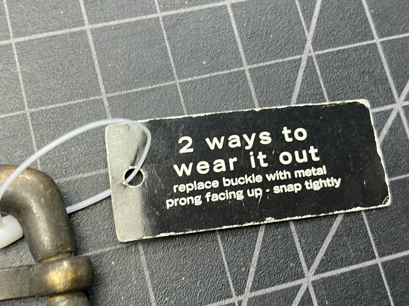 Simple Replacement 2000&rsquo;s Belt Buckle By Relic
