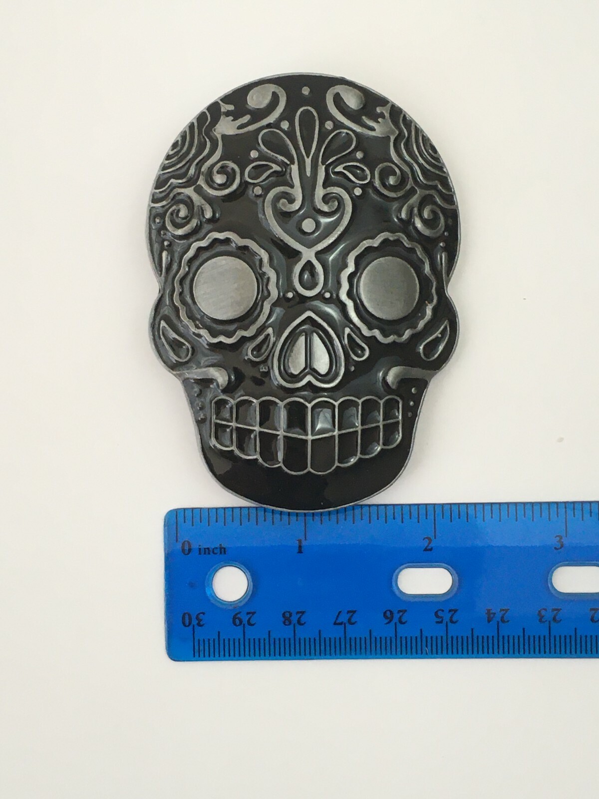 Day of the Dead Belt Buckle Skull Mexico Mexican Skulls Mayan Aztec Belt Buckles