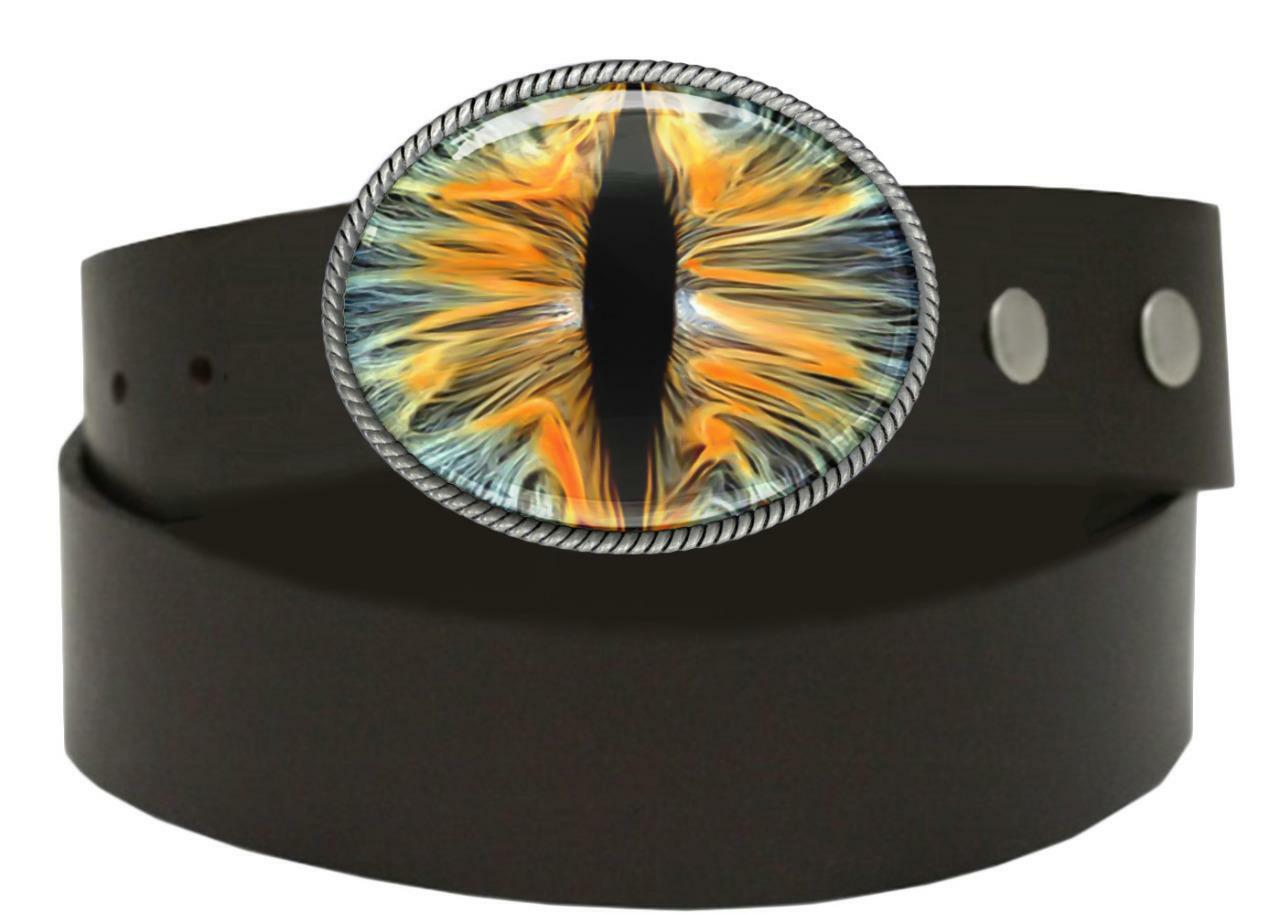 Eyeball Belt Buckle – Animal Taxidermy Halloween Cosplay Handmade Buckle -33-E