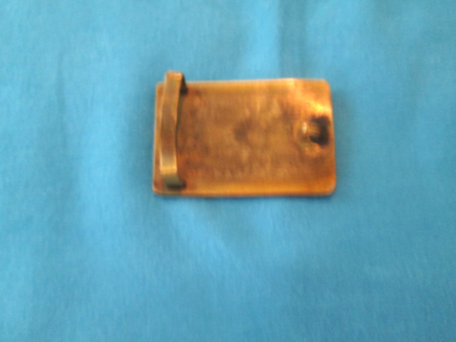 1962-1963 Most Improved Average Belt Buckle ABC League Award Gold Bronze Color