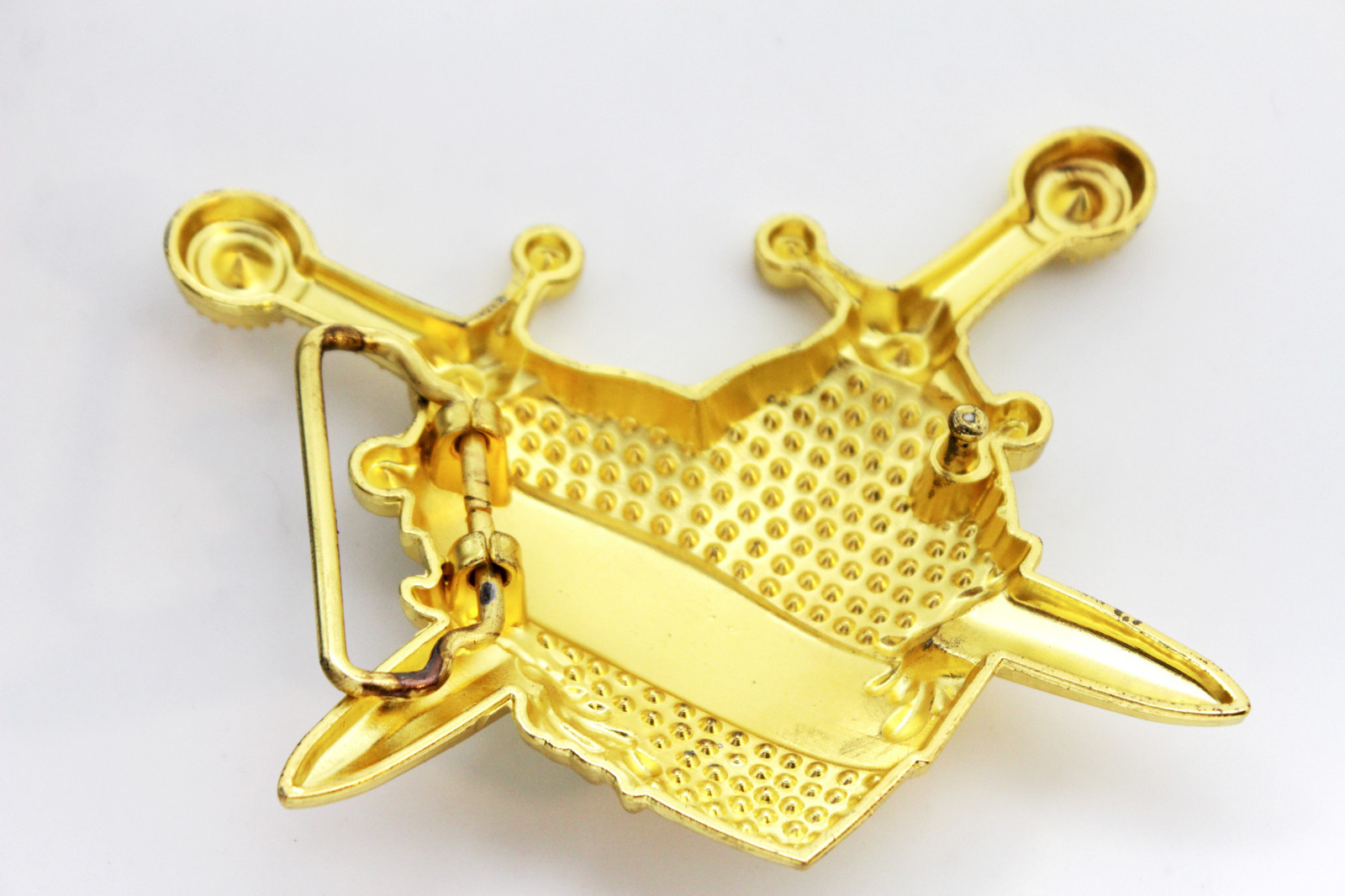 Men / Women Big Gold Metal Belt Buckle Heart Bling Silver Rhinestone Love Stinks