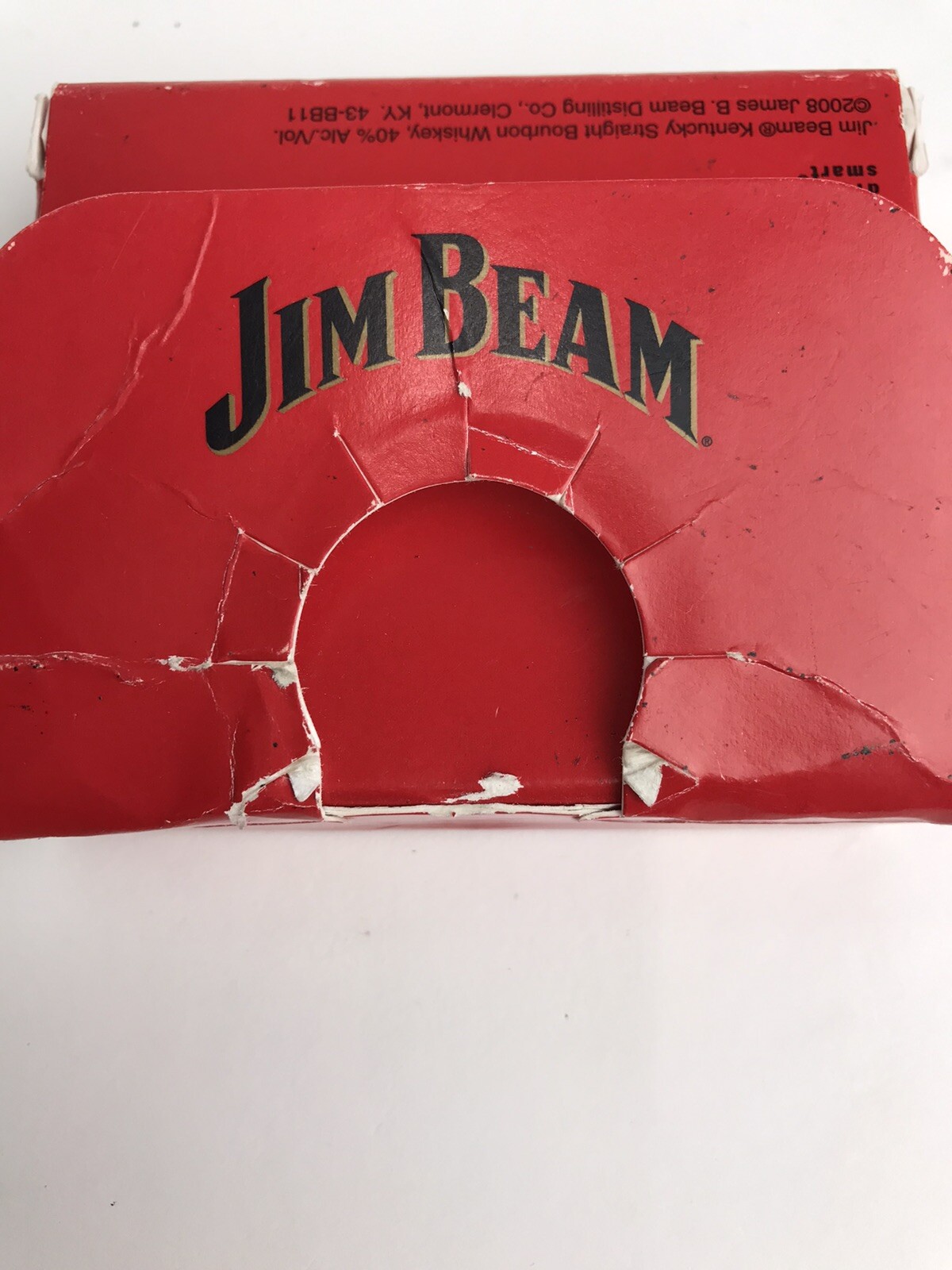 Vintage Jim Bean Cowboy Rodeo Belt Buckle Country Western New Boxed Old Stock