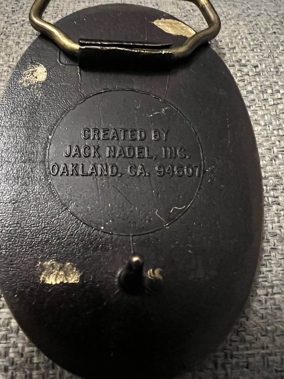 M113 Tank Family Belt Buckle Browning Detroit Diesel Arsenal Jack Nadel Vintage