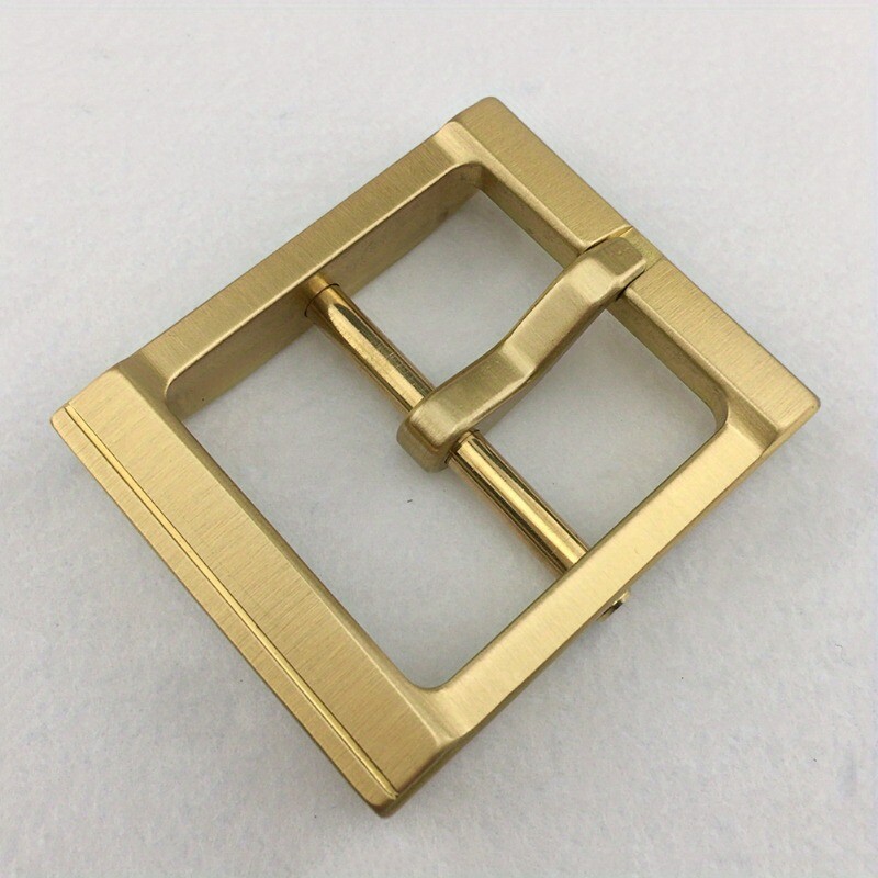 1pc Heavy-duty Solid Brass Belt Buckle 2.6×2 in DIY belt Replacement Accessories