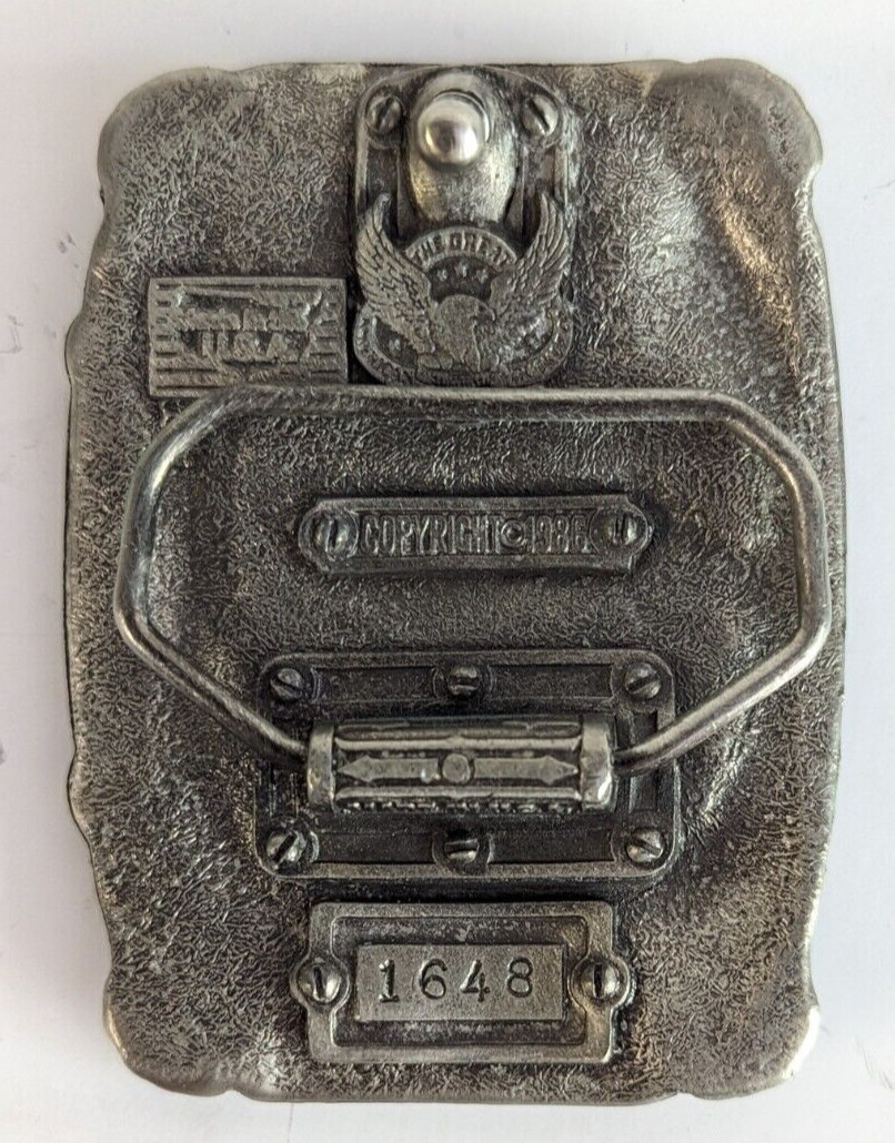 N/O/S 1986 Great American Buckle Co. The American Fire Fighter NOS