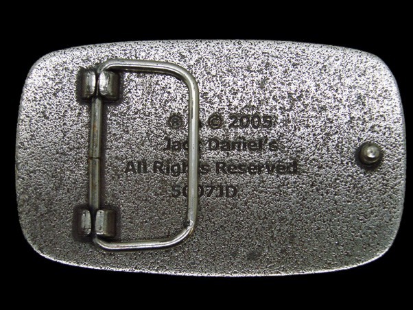 TC13139 REALLY COOL 2005 **JACK DANIEL&rsquo;S OLD NO. 7 BRAND** BOOZE BELT BUCKLE