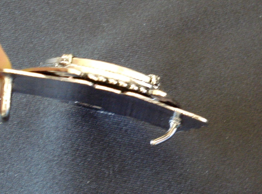 Suicide Table 2001 One Dollar Gaming Token Horseshoe Belt Buckle