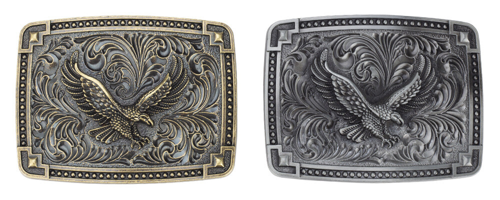 Eagle belt buckle Western cowboy motorcycle riding belt buckle