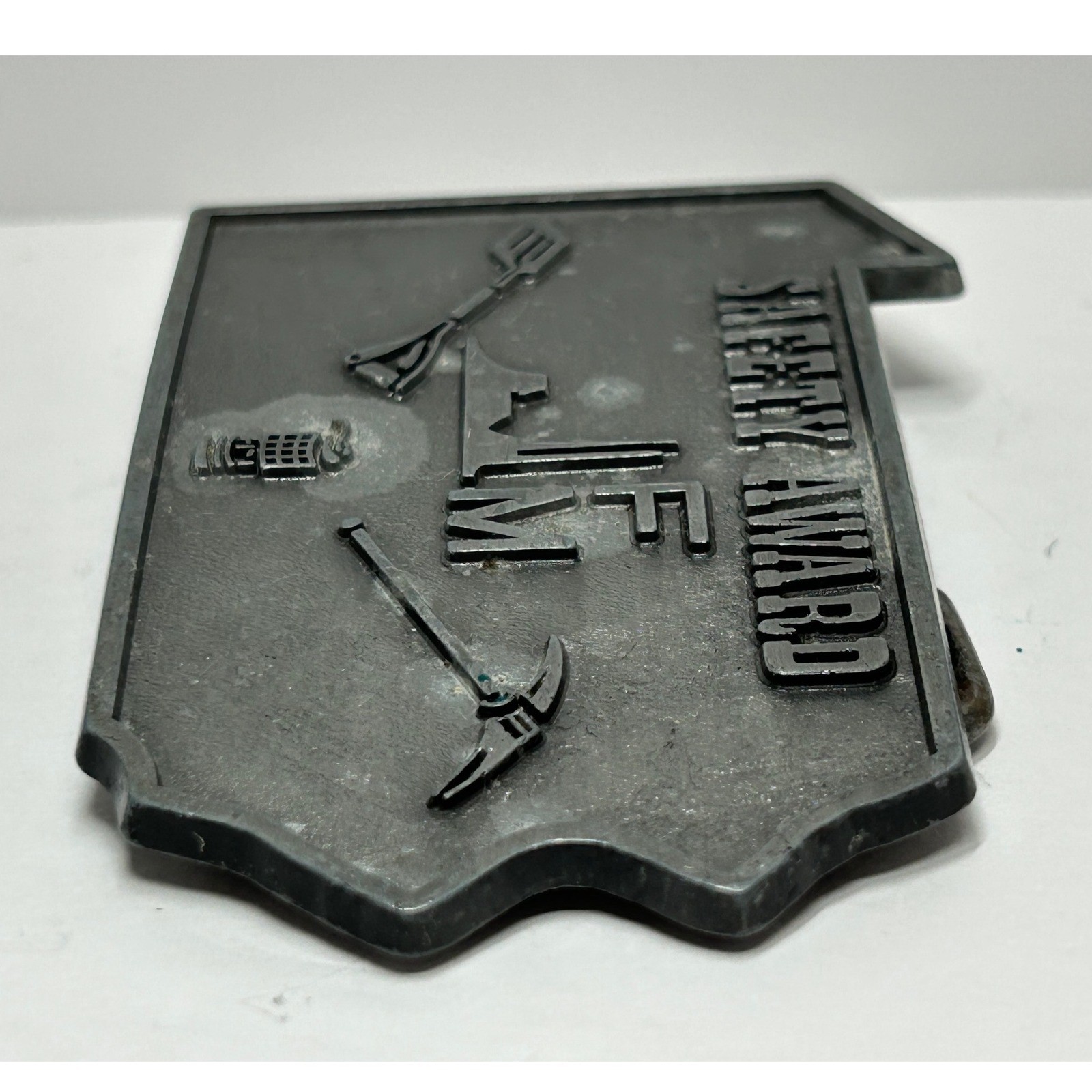 Pennsylvania State Shape Safety Award Belt Buckle Industrial Mining