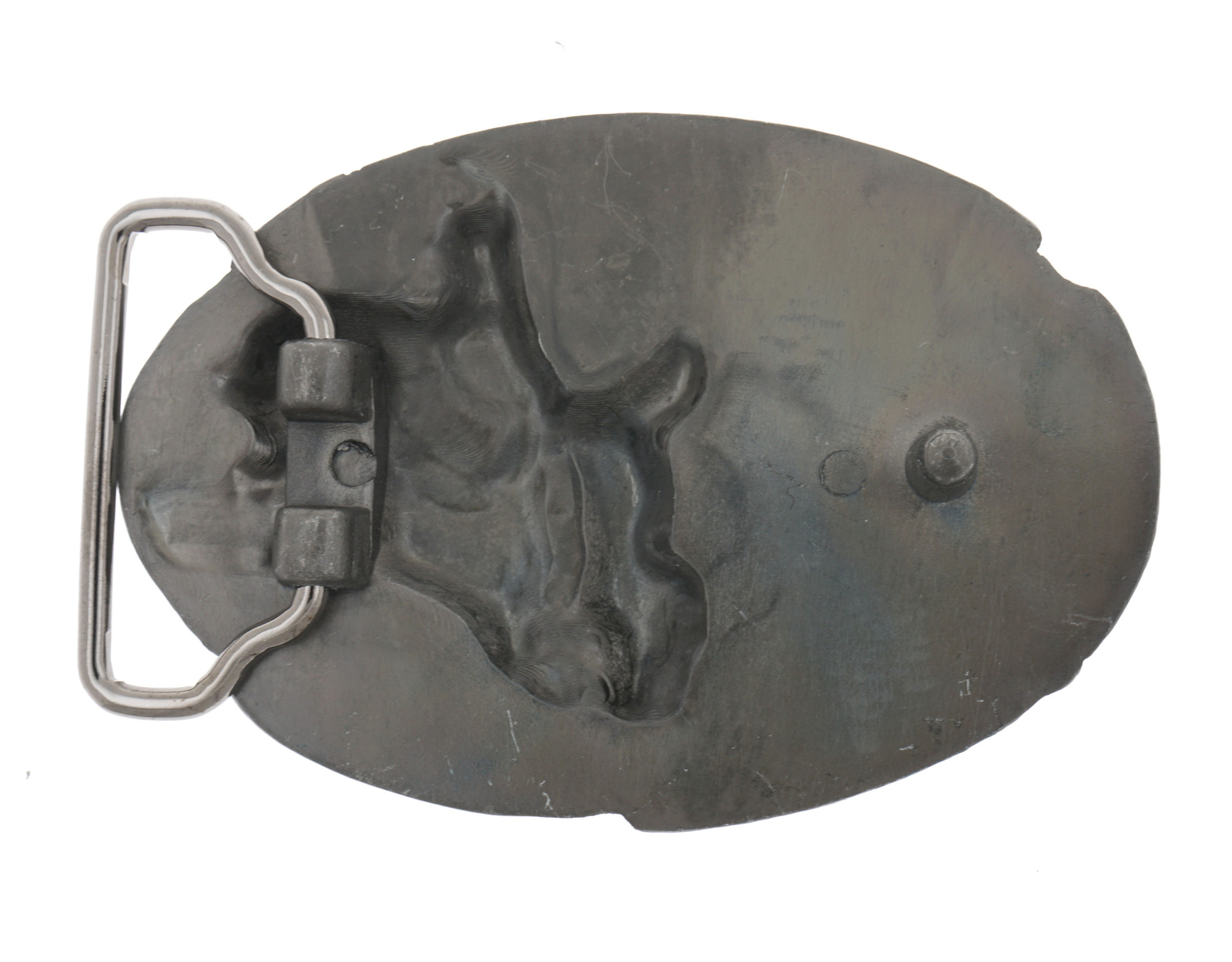 Rodeo Cowboy Bull Rider Riding Enamel Metal Belt Buckle