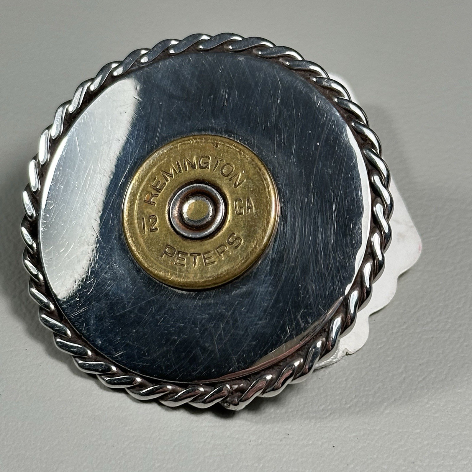 1952 Handmade Remington 12 GA Beltbuckle