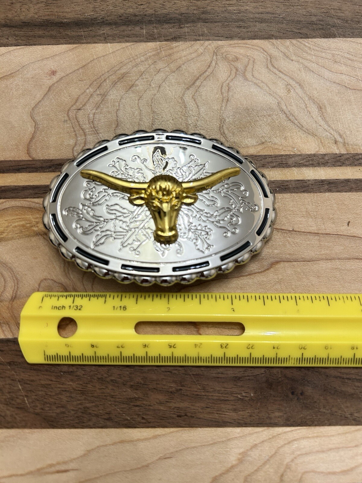 Western 3D Cowboy Cowgirl Bull belt buckle perfect Valentines/Birthday Gift