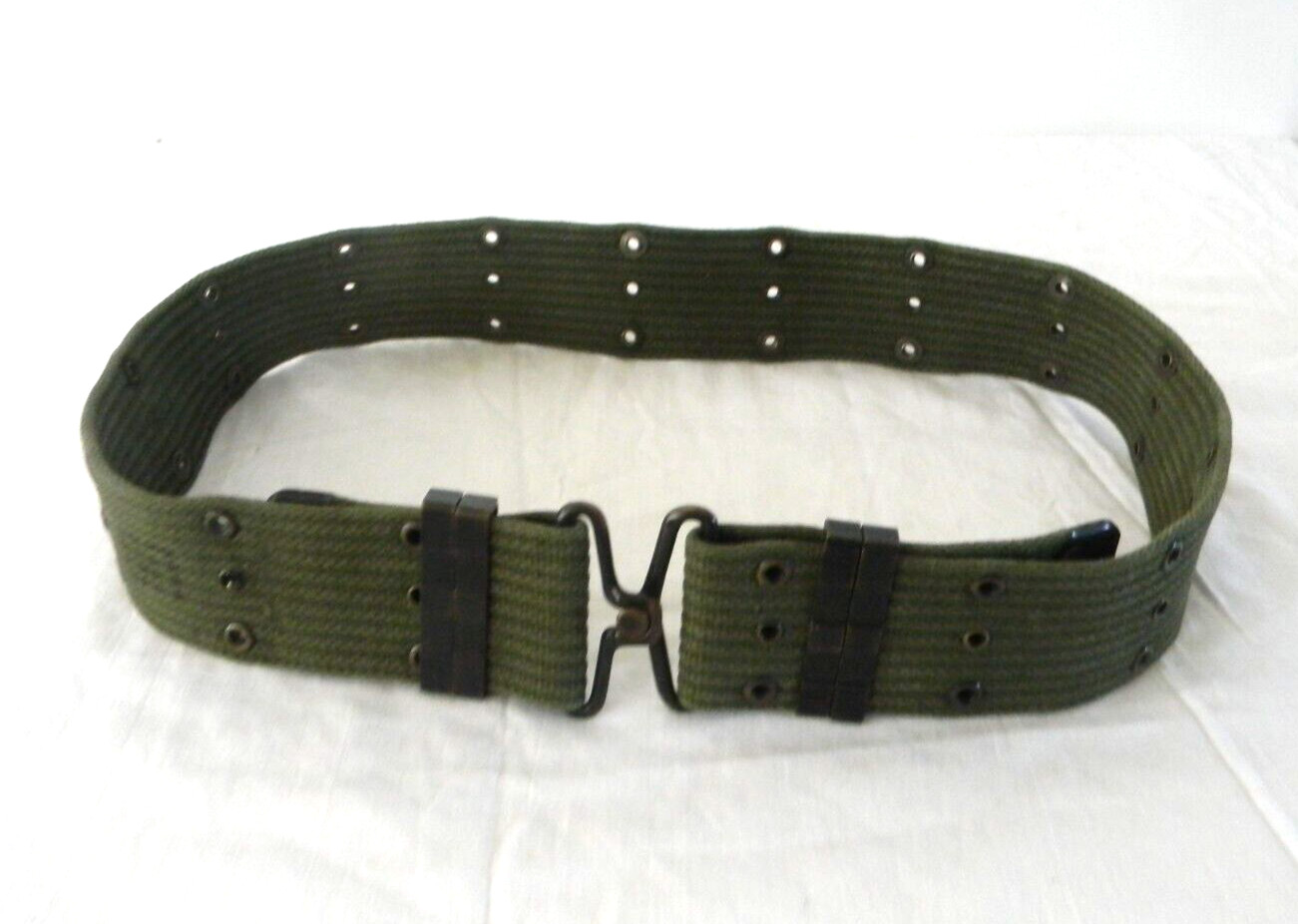 US Army Military Pistol Belt LC1 Alice Individual Equipment OD Green
