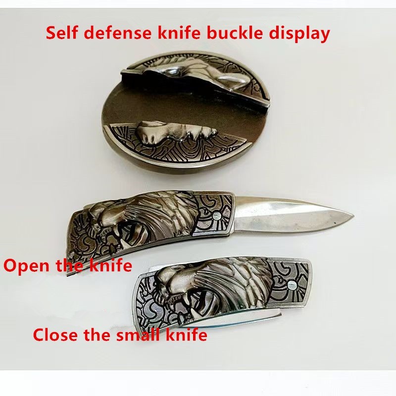 Fashionable smooth buckle men&rsquo;s belt buckle head with needle buckle trend