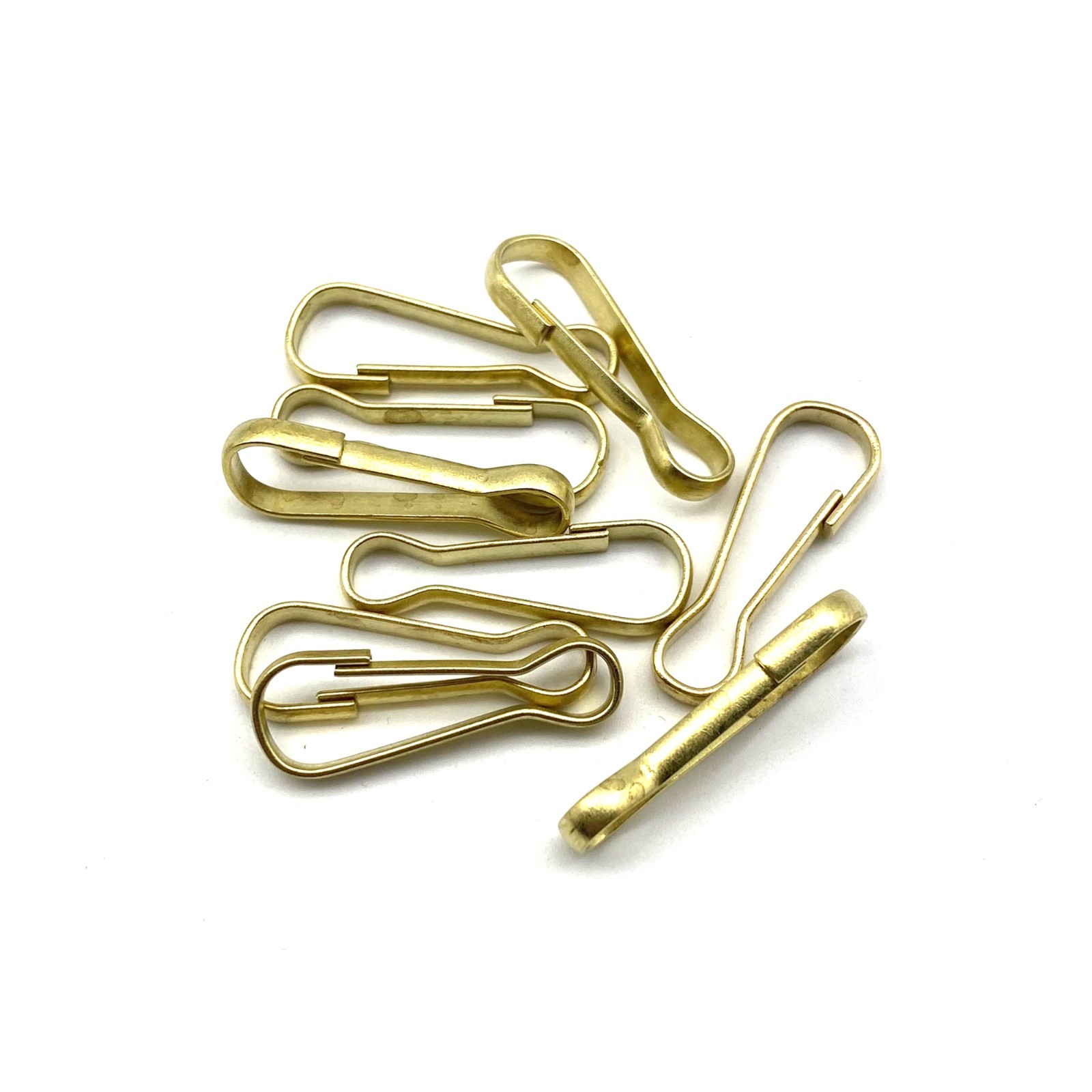 Brass Keychain Key Clasp Clip lot