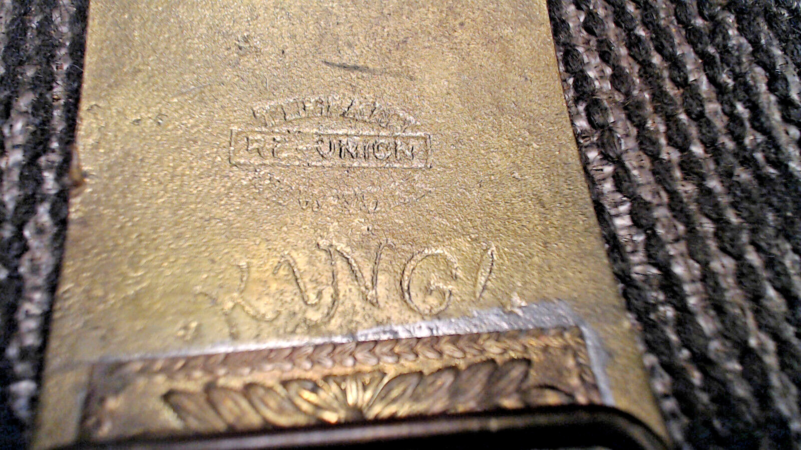 Belt Buckles CPS and San Francisco Vigilance with Frisco Spelled « Franrisco »
