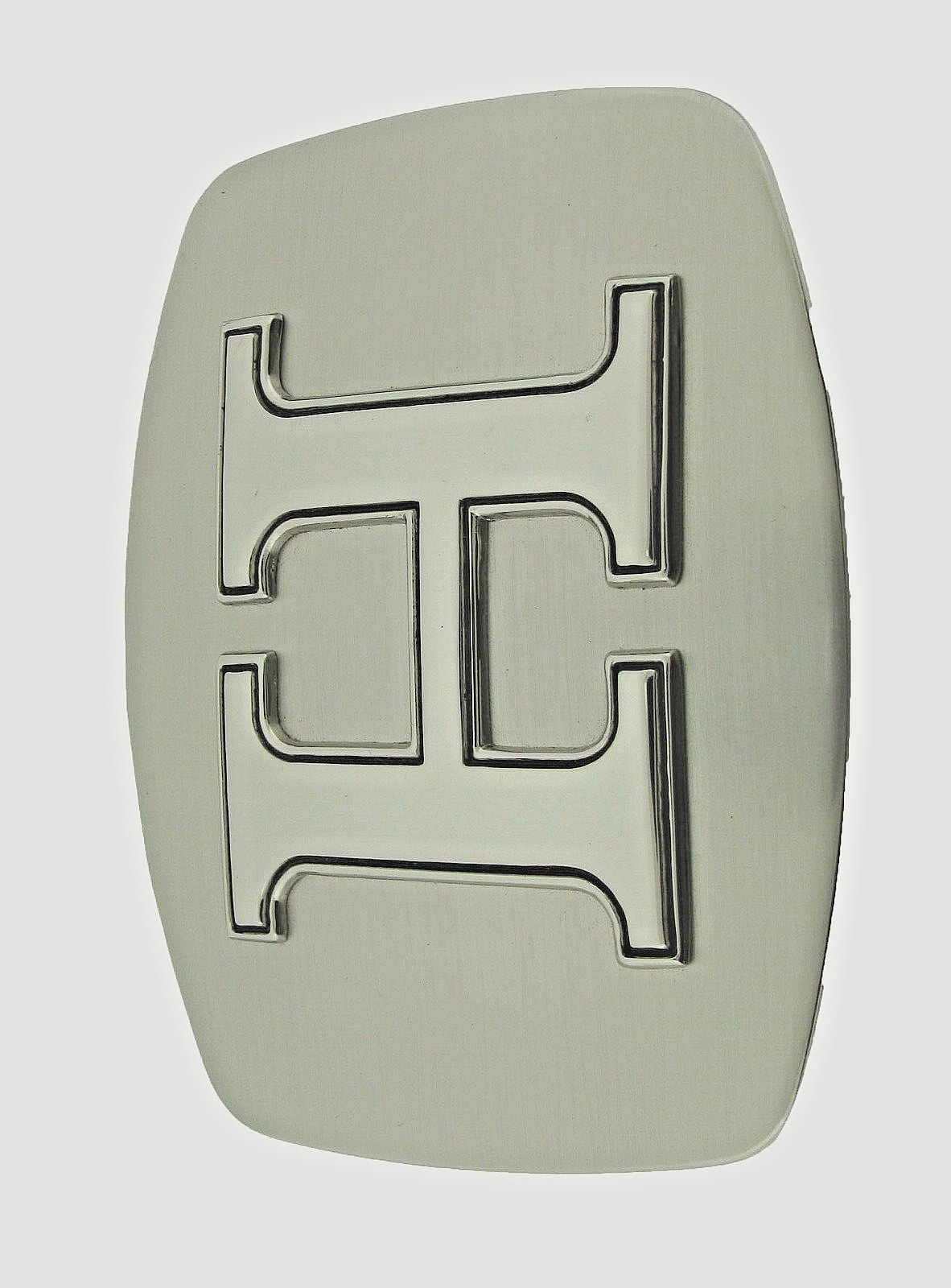 Initial H Letter h Belt Buckle New Men Women Western Really Cowboy Silver Metal