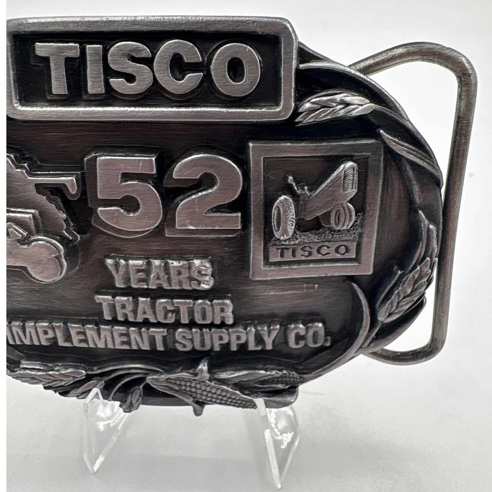 Siskiyou Tisco Belt Buckle Co. Series 1 1987 Limited Edition Pewter SE755