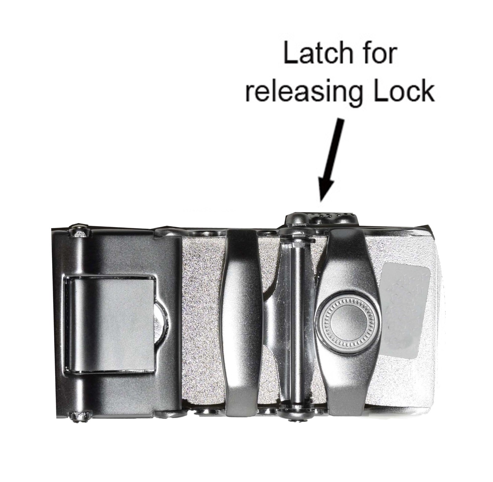 men’s belt buckle automatic sliding belt buckle quick lock belt buckle only # 8