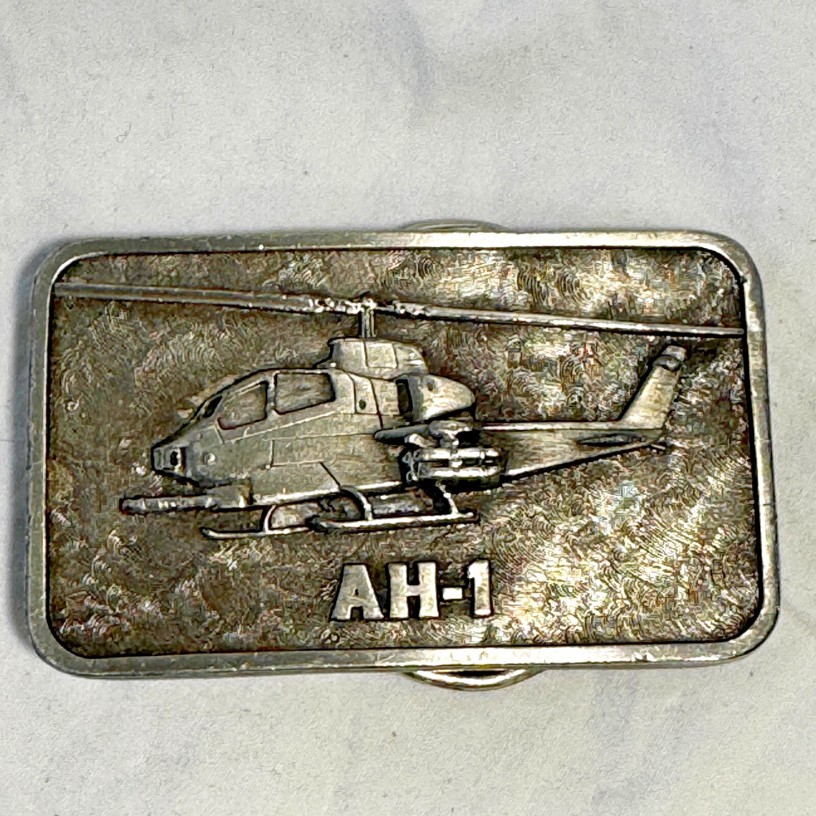 The Buckle Connection AH-1 Cobra Attack Hellicopter Belt Buckle