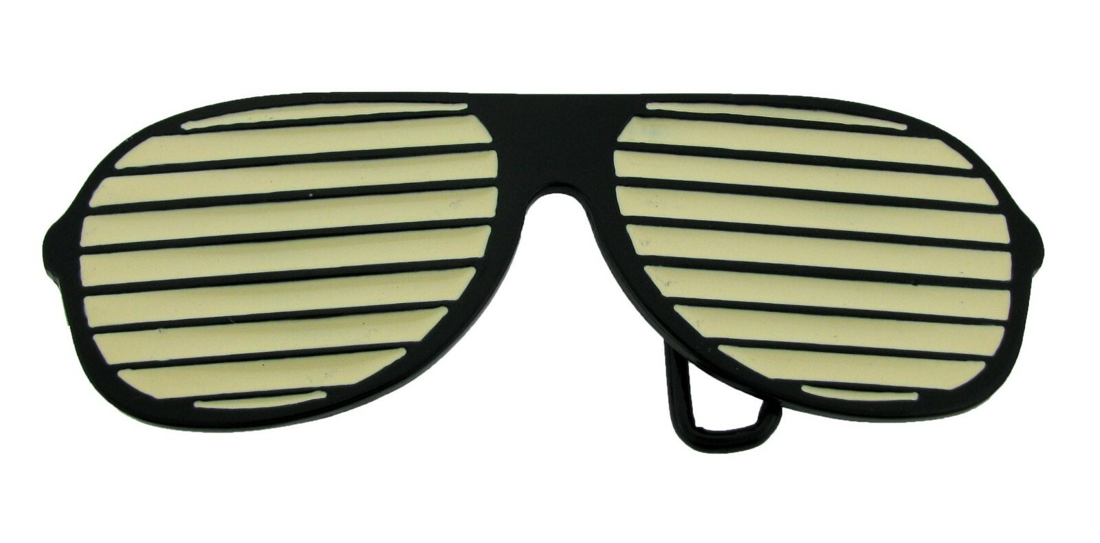 Sunglasses Specs Frame Belt Buckle Men Women Nerd Style Fashion Costume LGBT New